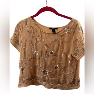 Forever 21 beaded shirt